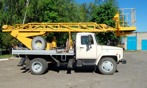 Автовышка ГАЗ 3307 Т17 телескопический 26 метров